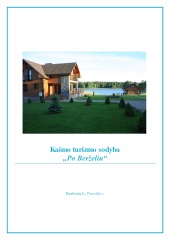 Kaimo turizmo sodybos „Po Berželiu“ verslo planas 1
