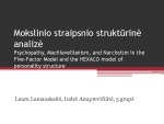 Mokslinio straipsnio struktūrinė analizė 1