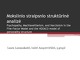 Mokslinio straipsnio struktūrinė analizė