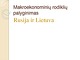 Lietuvos ir Rusijos makroekonomikos rodiklių palyginimas