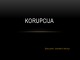 Korupcija ekonomikos skaidrės