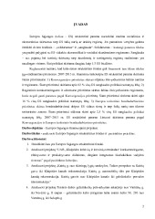 Europos Sąjungos finansuojami projektai 2