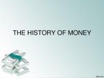 The history of money presentation 1