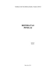 Pinigai referatas apie pinigus 1