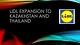 Lidl expansion to Kazakhstan and Thailand