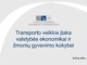 Transporto veiklos įtaka valstybės ekonomikai ir žmonių gyvenimo kokybei