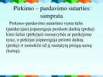 Pirkimo - pardavimo sutartis projektas 2
