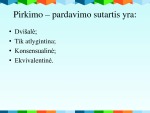 Pirkimo - pardavimo sutartis projektas 3