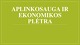 Aplinkosauga ir ekonomikos plėtra