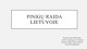 Pinigų raida Lietuvoje projektas