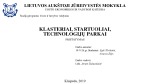 Klasteriai, startuoliai, technologijų parkai 1