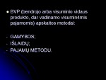 BVP apskaitos principai: pagrindiniai nacionalinių pajamų rodikliai 2