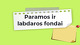 Paramos ir labdaros fondai prezentacija