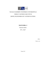 Finansinė analizė AB Linas 1
