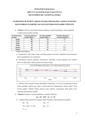 Ekonomikos pagrindų kontrolinis darbas 2