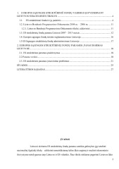 Europos sąjungos struktūrinių fondų įsisavinimas ir problemos Lietuvoje 2