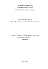 Latvijos tarptautinė prekyba 1