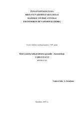 Besivystančių šalių problemos pasaulio ekonomikoje 1