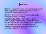 Pinigai, bankai, monetarinė politika 2