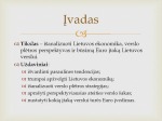 Lietuvos ekonomikos ir verslo plėtros apžvalga 2