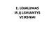 El. lojalumą lemiantys veiksniai