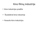 Kino filmo marketingas 3
