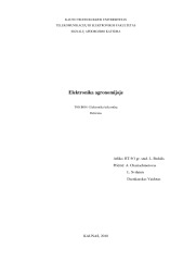 Elektronika agronomijoje 1