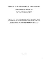 Bendrosios paskirties mikro valdikliai 1