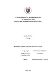 Kambario temperatūros reguliavimas 1