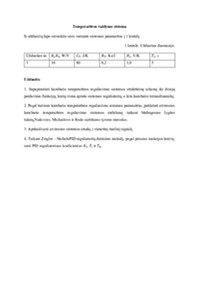 Kambario temperatūros reguliavimas 2