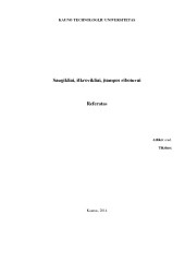 Saugikliai, iškrovikliai įtampos ribotuvai 1