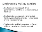 Sinchroninės mašinos skaidrės 3