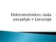 Elektrotechnikos raida pasaulyje ir Lietuvoje