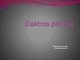 Elektros pavojai 