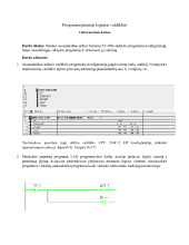 Programuojamieji loginiai valdikliai Nr. 1 1