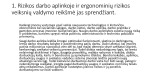 Ergonominiai veiksniai 2