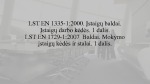 Standartai įstaigų darbo kėdėms ir stalams 1