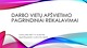 Darbo vietų apšvietimo pagrindiniai reikalavimai projektas