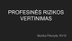Profesinės rizikos vertinimas barmeno profesijoje