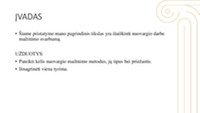 Darbuotojų nuovargio mažinimas 2