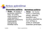 Rinkos ir jų segmentavimas 2