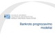 Bankroto modeliai