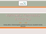 Vizitinių kortelių etiketas 1