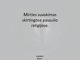 Mirties suvokimas skirtingose pasaulio religijose