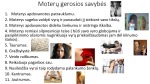 Vyrams ir moterims būdingi bruožai 2