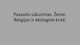 Pasaulio sukūrimas: Žemė, Religijos ir ekologinė krizė