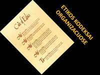Etikos kodeksai organizacijose 1