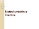 Lietuvių tautinės šventės