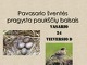 Pavasario šventės pragysta paukščių balsais