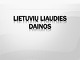Lietuvių liaudies dainos pristatymas 